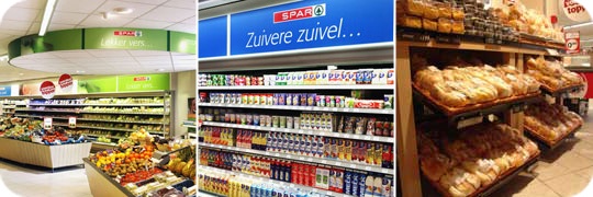 Spar supermarkt